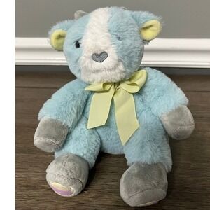 Animal Adventure Blue‎ Goat with Yellow Bow Plush